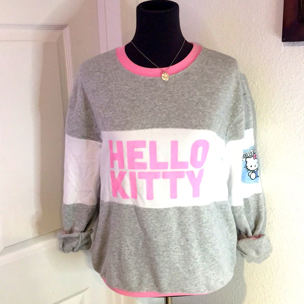 Hello kitty Sanrio university sweatshirt